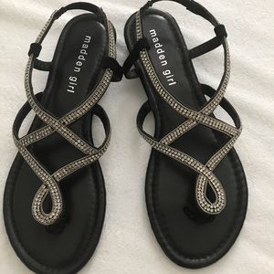 Madden Girl Slip On Sandals